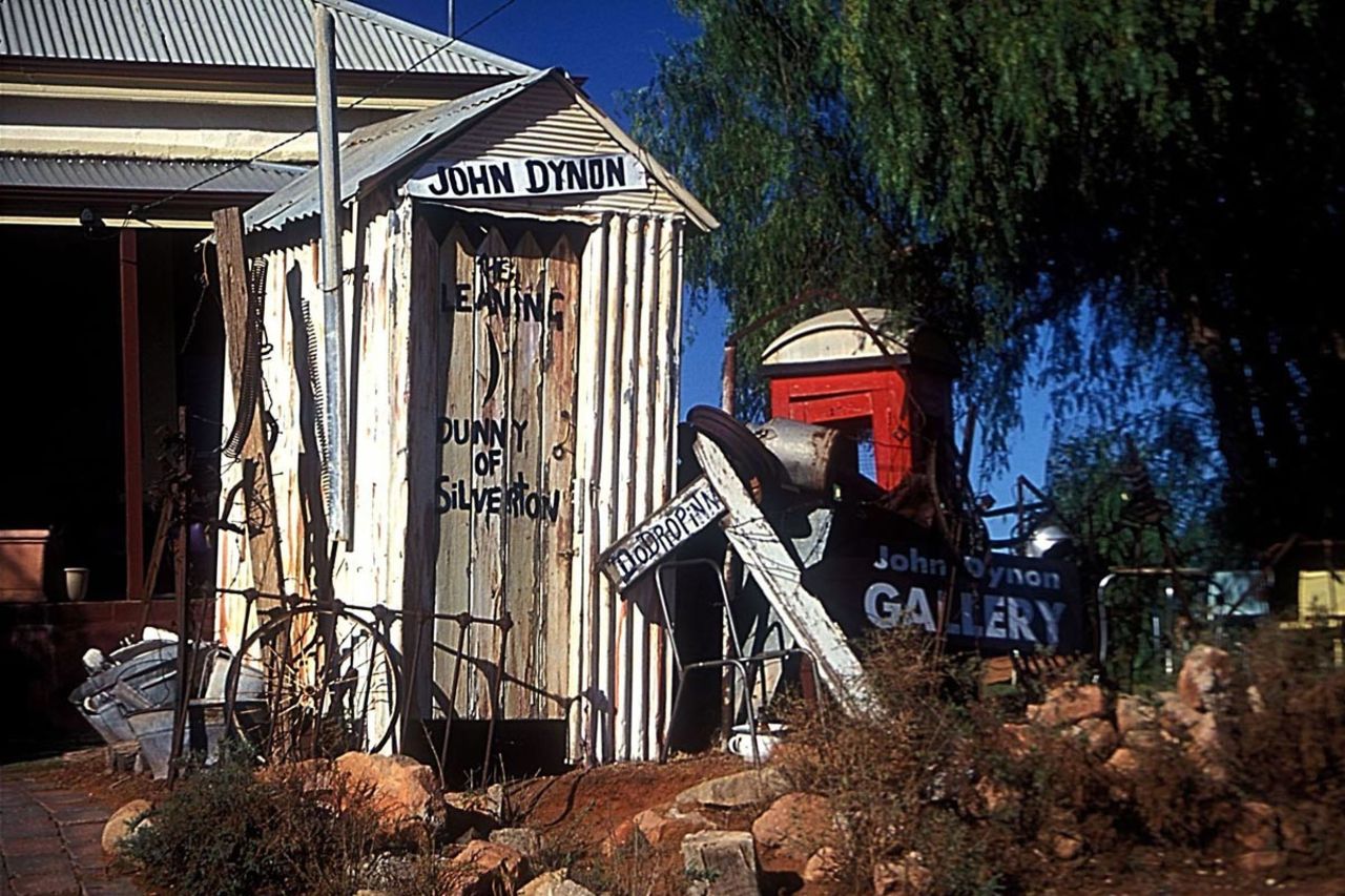 In Australia, the outhouse is called a "dunny," and the few that survive to day have evolved into tourist attractions. The Leaning Dunny (pictured) comes with its own art gallery and is located in a former gold-mining town which is often featured in commercials and movies for its rugged landscape. <a href="http://travel.cnn.com/sydney/life/long-drop-australias-outback-dunnies-291535" target="_blank">Read more: The long drop: Australia's outback dunnies</a>