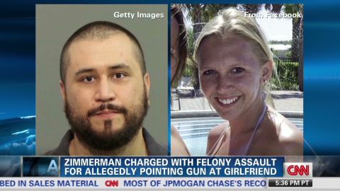 George Zimmerman's girlfriend, Samantha Scheibe, said in a court document that she didn't want him to be charged.