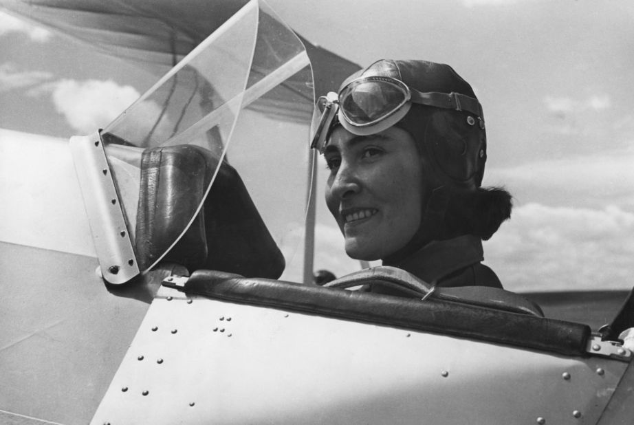 Female aviation history in the region extends as far back as the '30s. <br />Pilot Sahavet Yslamazturk (pictured) was one of a small group of Turkish women aviators trained at the Turkkusu ('Turkishbird') Flight School.