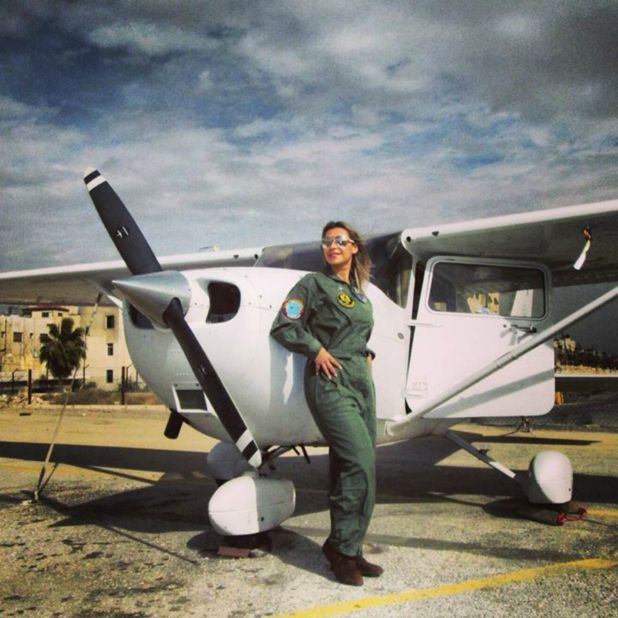 Alia Twal is one of 20 female pilots in Jordan, a country with a population of 6.3 million. With Middle East air carriers expanding, the time is ripe for women to enter the cockpit.