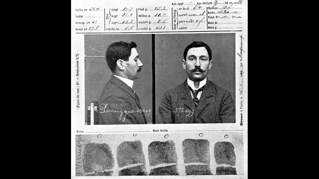 Vincenzo Peruggia, el trabajador de mantenimiento italiano que robó la Mona Lisa ya antes había tenido problemas con la ley: una vez por intento de robo a una prostituta y una vez por portar una pistola durante una pelea.