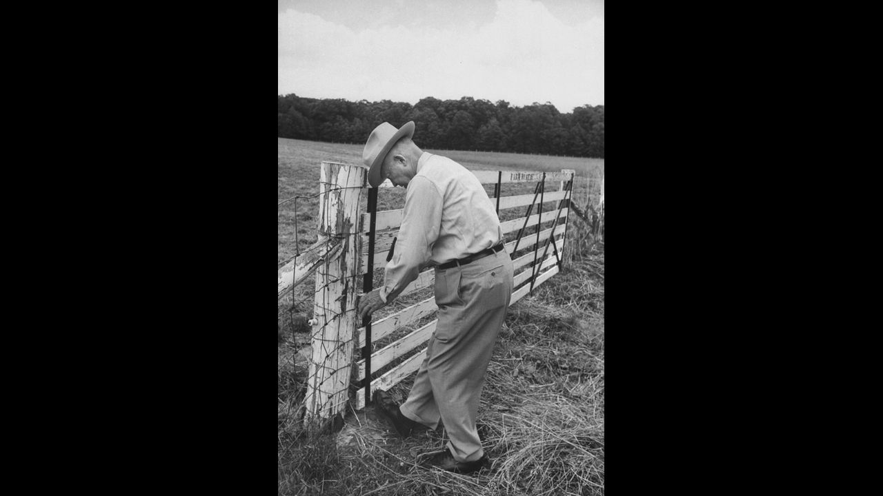 After leaving the White House, Dwight D. Eisenhower headed to a 189-acre farm near Gettysburg, Pennsylvania, where he raised and bred award-winning Angus cattle. In 2009, 40 years after his death, the American Angus Association recognized the 34th president for making "significant contributions to the Angus breed."