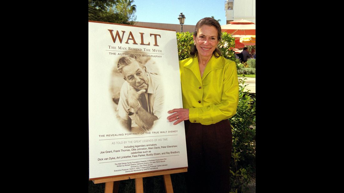 The eldest daughter of Walt Disney, <a href="http://www.cnn.com/2013/11/19/showbiz/walt-disney-daughter-dead/index.html">Diane Disney Miller</a>, died on November 19, according a statement from the museum dedicated to the legendary animated filmmaker. She was 79.