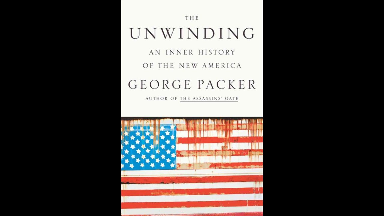 <strong>Nonfiction (winner):</strong> George Packer, "<a href="http://www.nationalbook.org/nba2013_nf_packer.html#.Uo16rI2vWL0" target="_blank" target="_blank">The Unwinding: An Inner History of the New America</a>"