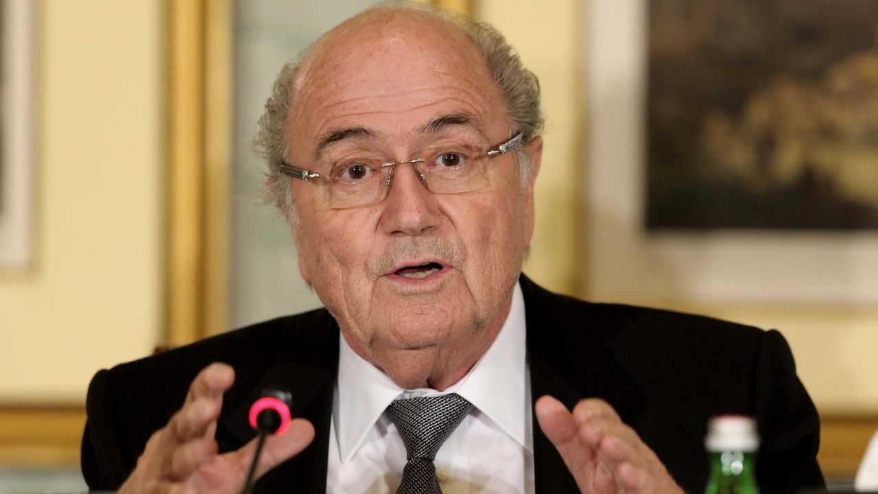 FIFA president Sepp Blatter met with the Emir of Qatar earlier this month.
