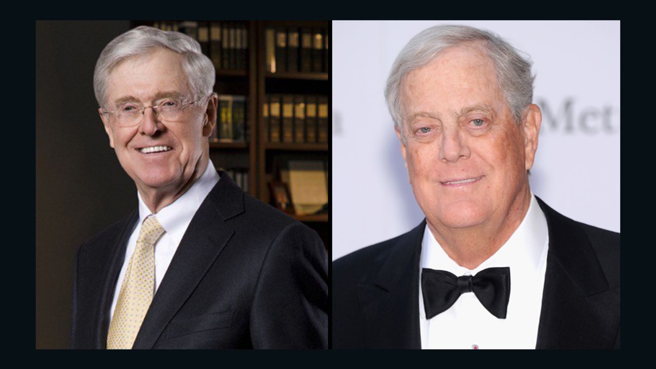 koch brothers split