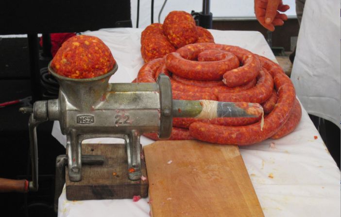 Paprika takes about seven months to produce from seed to powder -- when it's ready to dispense in everything from spicy sausage (kolbász), to fish soup and cake.