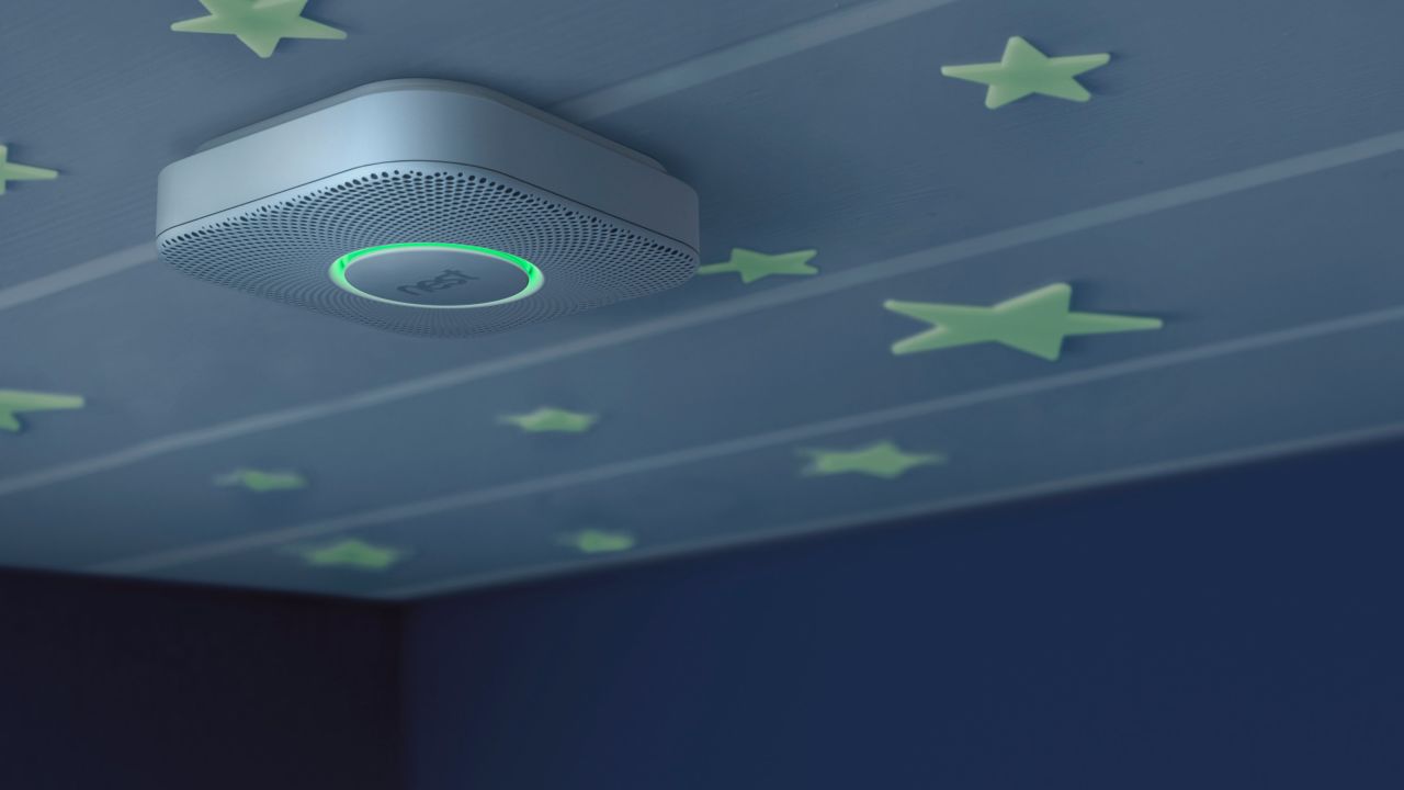 The Nest Protect is a smart smoke and CO detector.