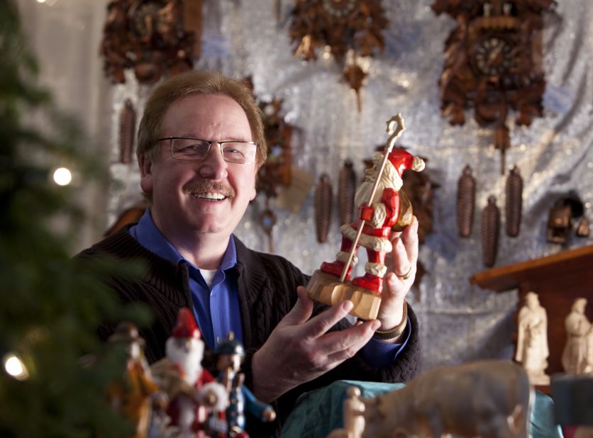 The Osthoff Lake Resort hosts an Old World Christmas Market in Elkhart Lake, Wisconsin.