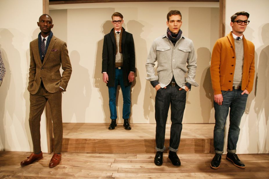 J.Crew is one retailer that helps Weiss outfit his Americana style.