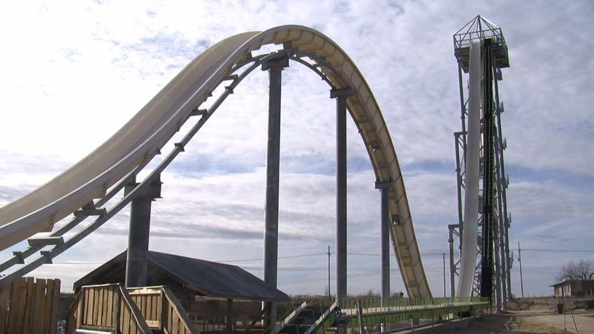 early vo verruckt tallest fastest water slide