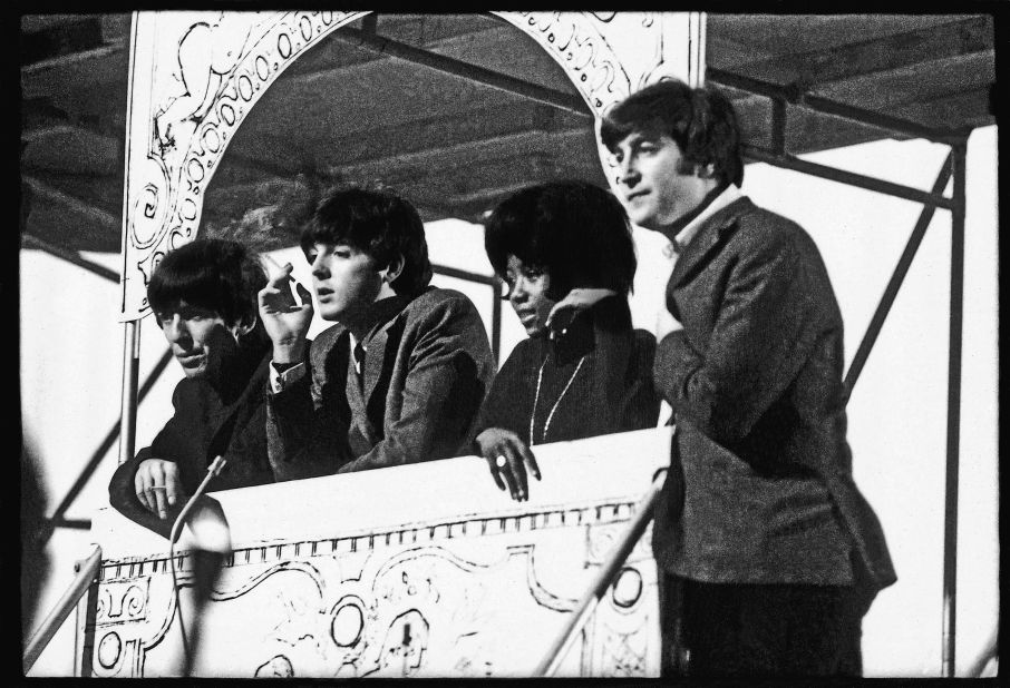 Within a year of "Please Please Me," the Beatles had performed before 75 million Americans on <em>The Ed Sullivan Show</em> and flown home to film <em>A Hard Day's Night </em>and record <em>Around the Beatles.</em>