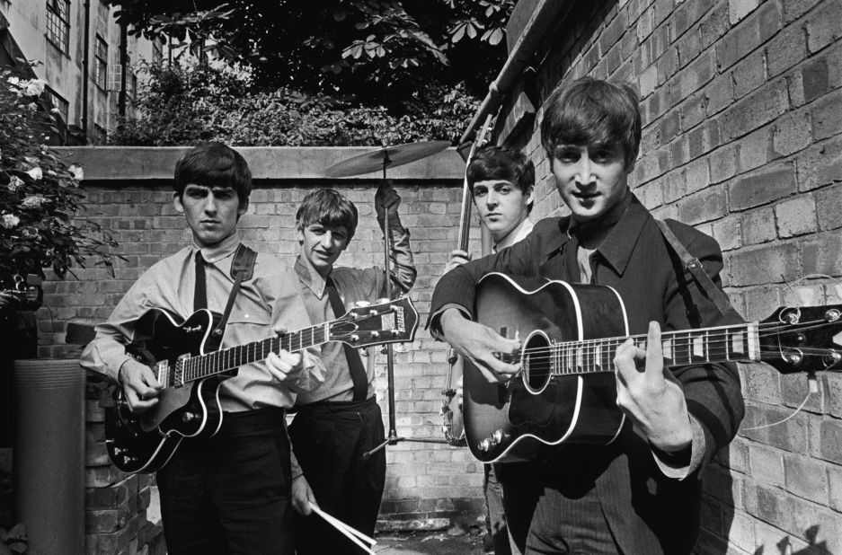 The Beatles take a break in the back yard of Abbey Road while recording their first hit "Please Please Me". <br /><br />Acclaimed British photographer Terry O'Neill built his reputation capturing the spirit of the Swinging Sixties. Here he gives a sneak preview of rare and unseen shots from his forthcoming London exhibition "1963: Year of the Revolution".  