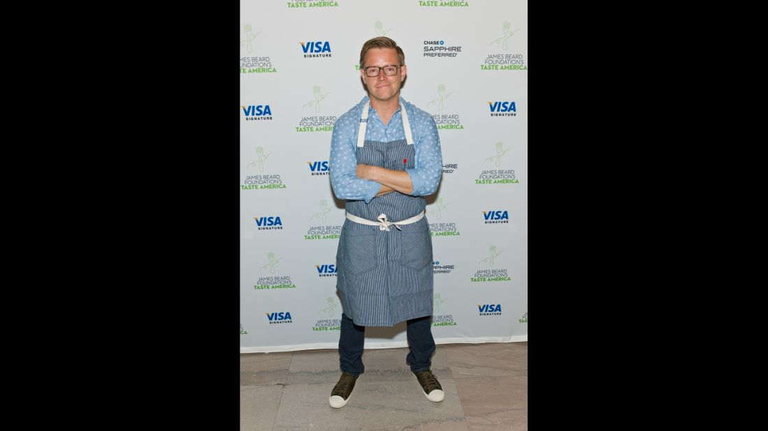 Blais plays host at the James Beard Foundation's "Taste America: Local Flavor From Coast to Coast" benefit dinner in September in Chicago. 