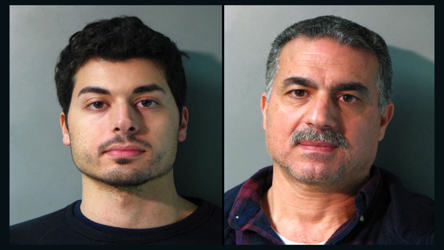 Karim Jaghab and his father, Nabil Jaghab, are accused of planning to cash a lottery winner's $1 million scratch-off ticket.