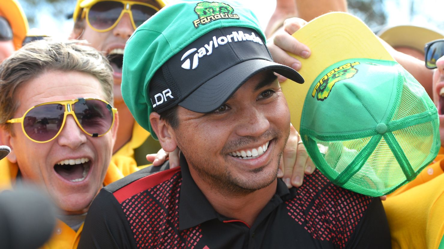 Jason Day's victory proved popular with home fans at Royal Melbourne as he led Australia to the team title at the World Cup. 