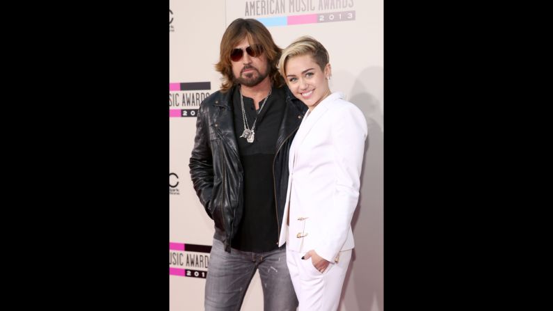 Billy Ray and Miley Cyrus