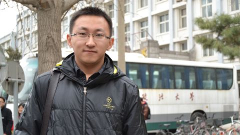 Wang Zixu said he felt confident after taking China's civil service exam. 
