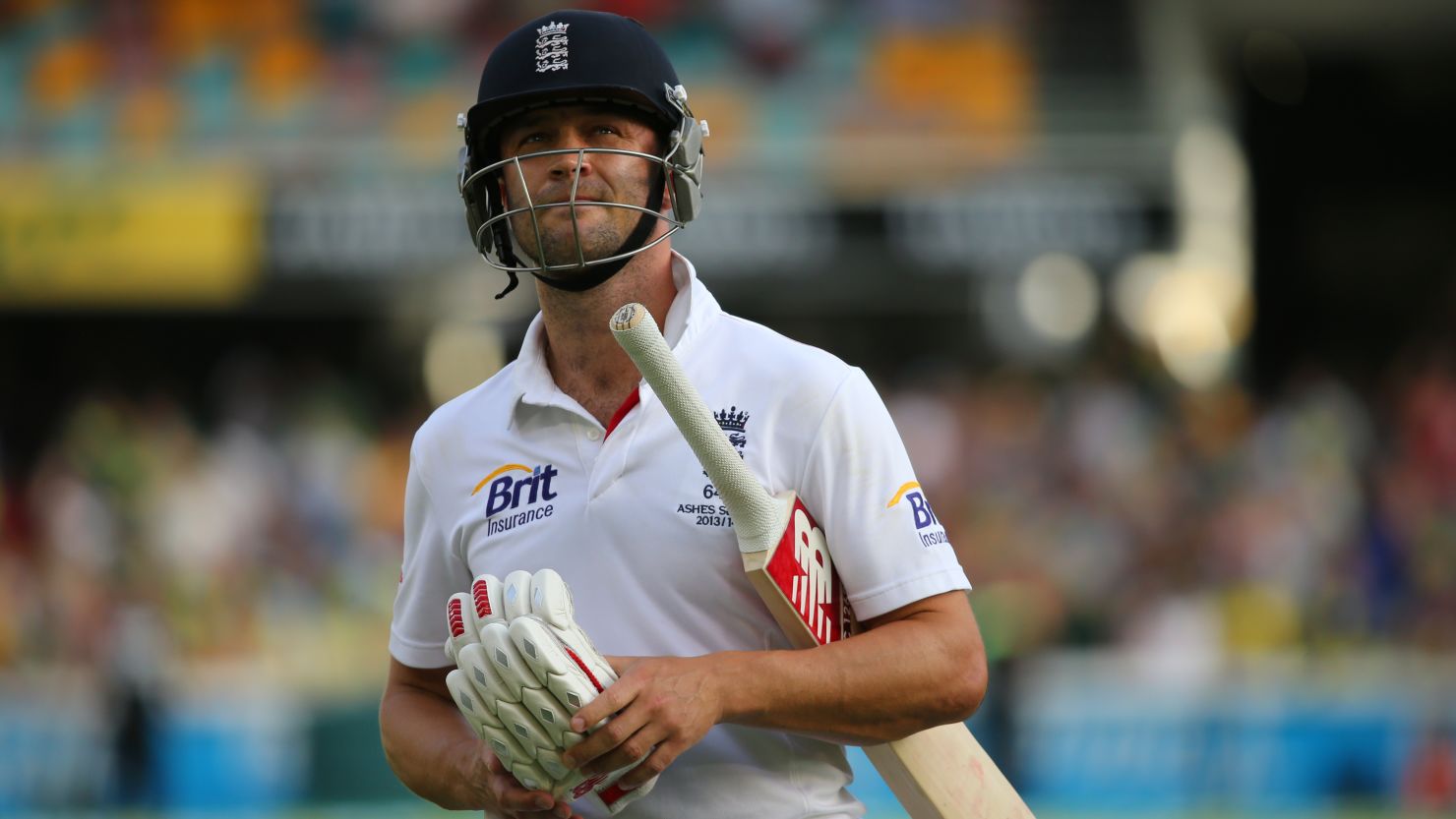 Trott scored 19 runs in two innings during England's first test defeat by Australia.
