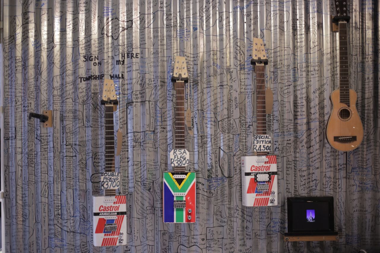 The company produces three basic models: "Township," consisting of a single coil pick up, "Township Pro," with double coil pick ups, and "Township Pro Humbucker," same as "Township" with a humbucker.