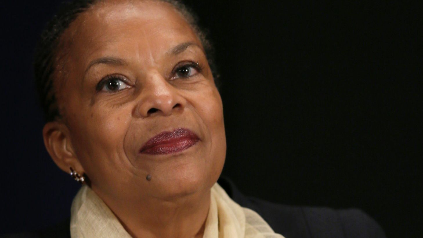 French justice minister Christiane Taubira was the subject of racist taunts comparing her to a monkey.
