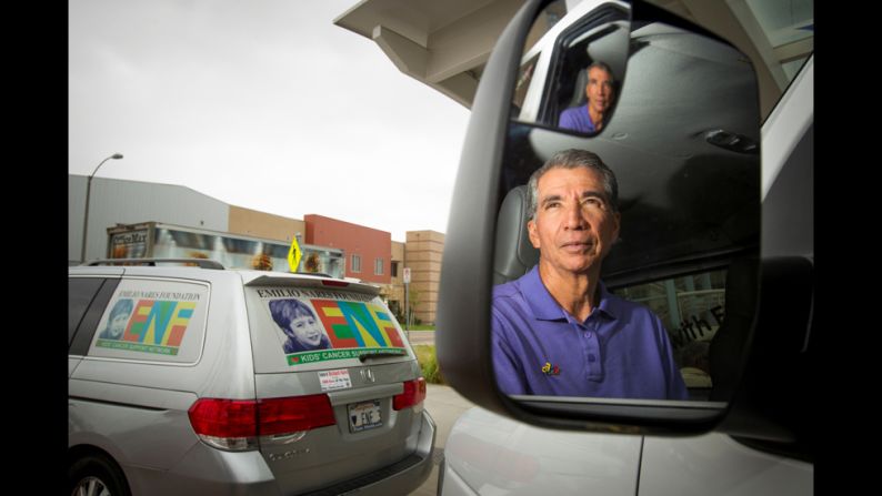 Nares' program, Ride With Emilio, provides more than 2,500 rides a year for children in the San Diego area.