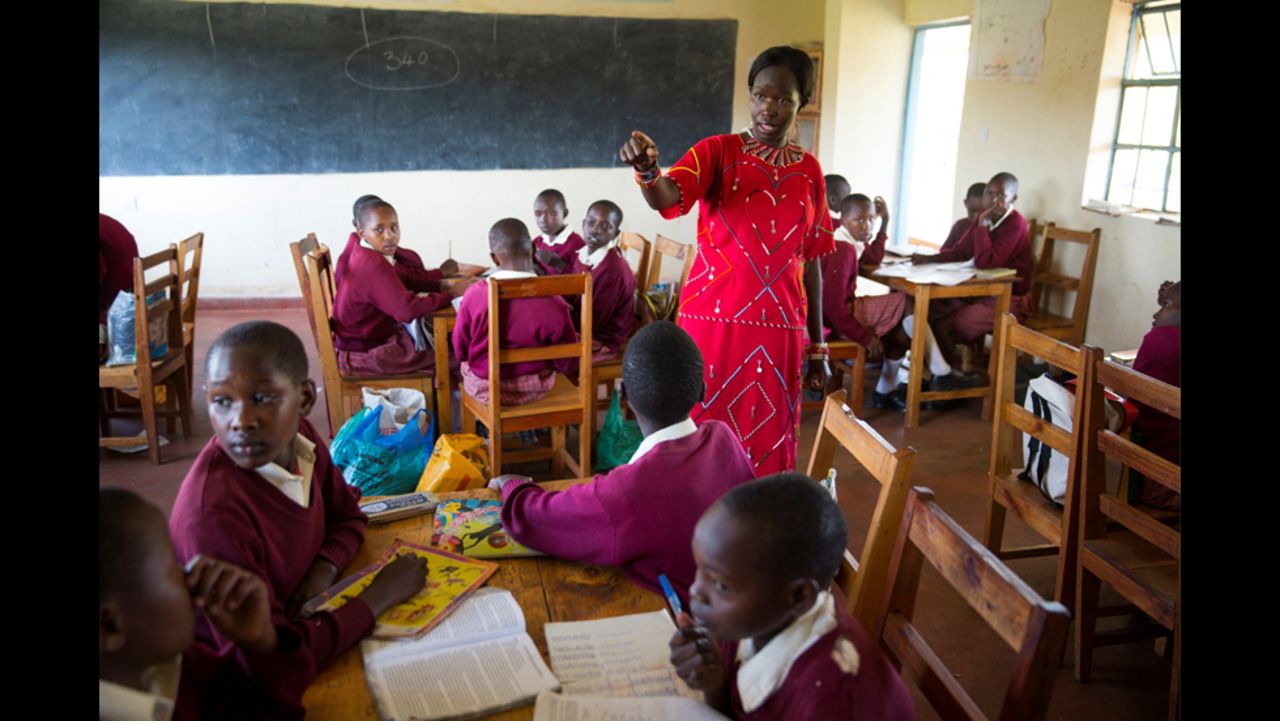 The Kakenya Center started as a traditional day school, but now the students, who range from fourth to eighth grade, live at the school. This spares the girls from having to walk miles back and forth, which puts them at risk of being sexually assaulted.