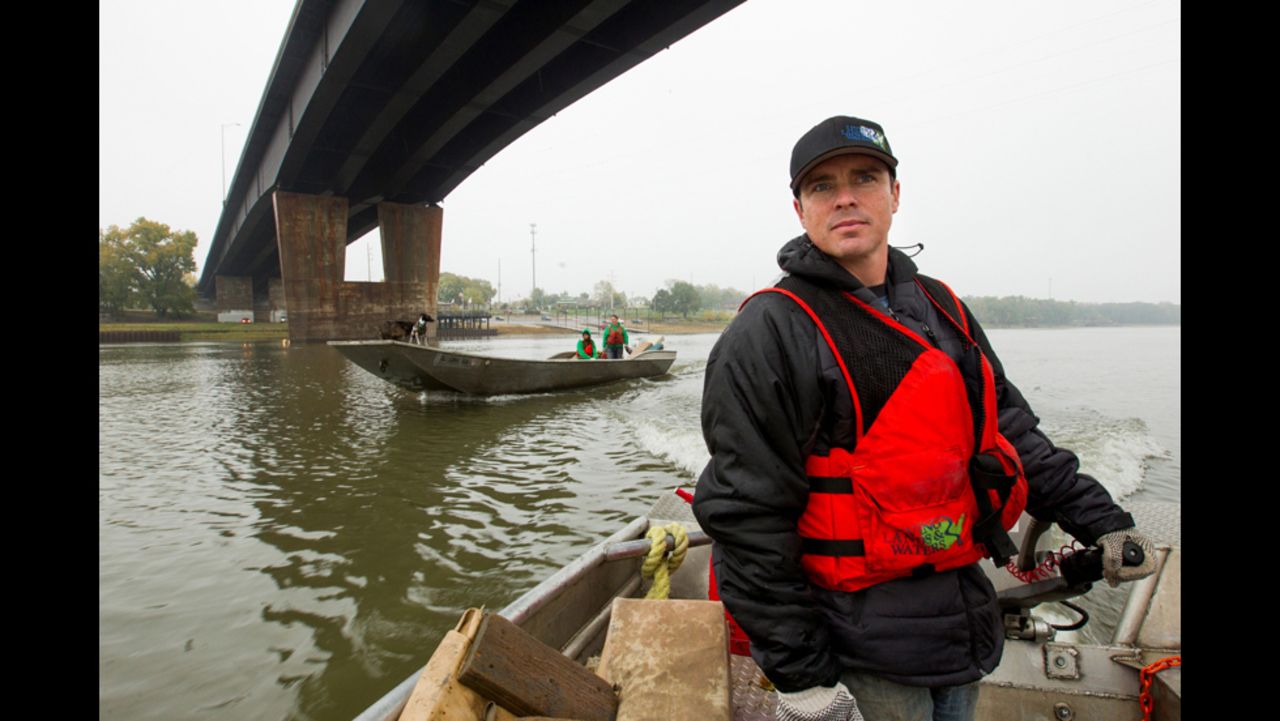 CNN Hero Chad Pregracke has made it his life's work to clean up the Mississippi River and other American waterways. Since 1998, about 70,000 volunteers have helped Pregracke <a href="http://www.cnn.com/2013/04/18/us/cnnheroes-pregracke-rivers-garbage/index.html">remove more than 7 million pounds of garbage</a> from 23 rivers across the country.