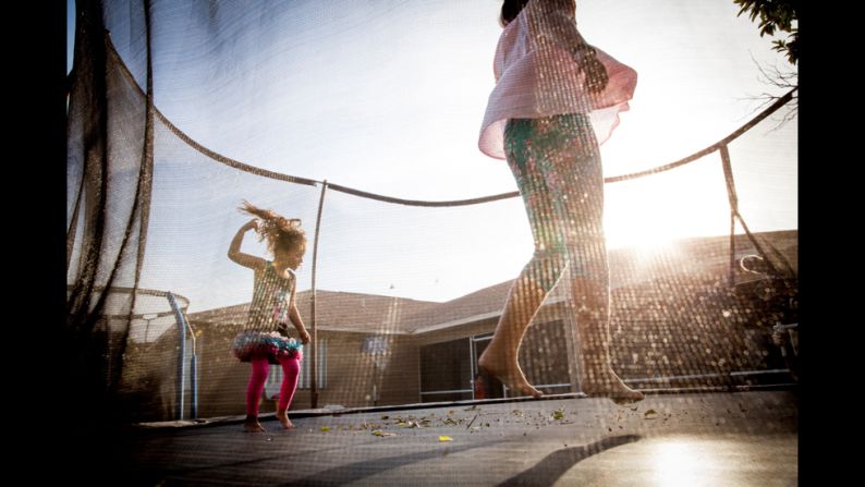 Gigi, 5, plays at her foster home in Cape Coral, Florida. According to the U.S. Department of Health and Human Services, more than 400,000 children were living in the U.S. foster-care system in 2011.