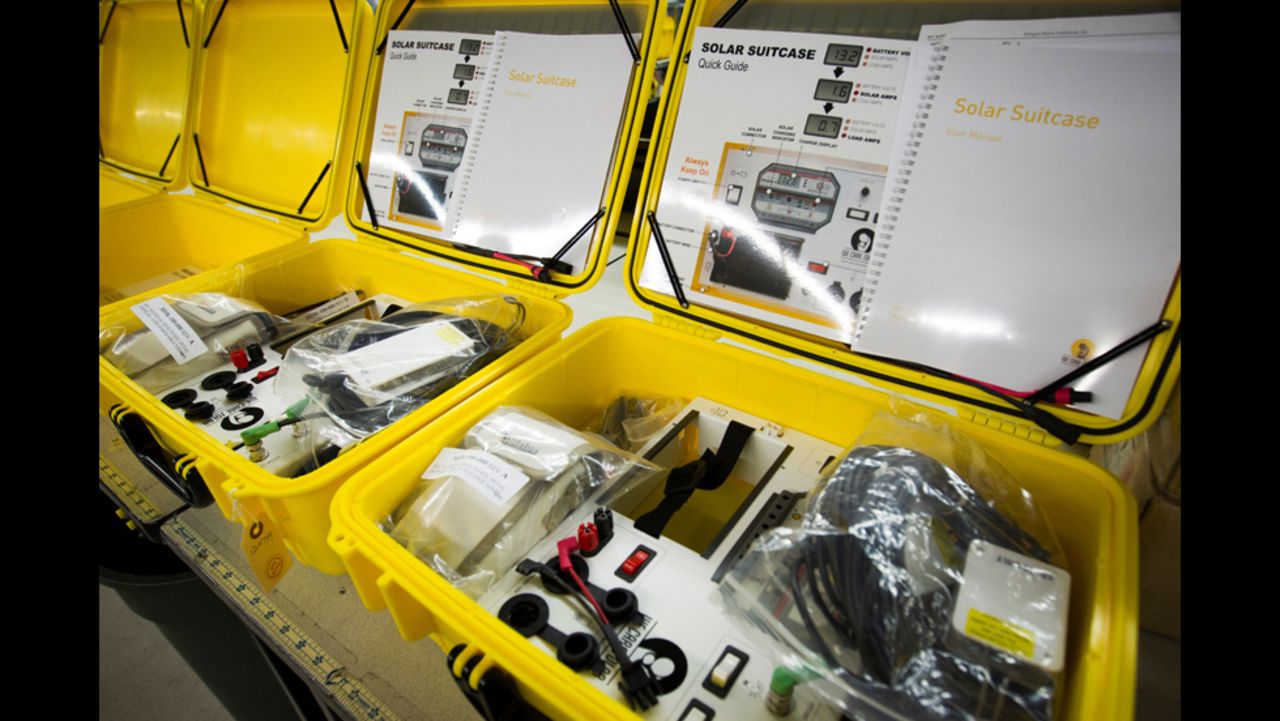 Stachel's nonprofit, <a href="http://wecaresolar.org/" target="_blank" target="_blank">We Care Solar</a>, has provided nearly 400 solar suitcases to facilities in 27 countries. They're being used in main hospitals as backup systems and in rural clinics as a primary source of electricity.