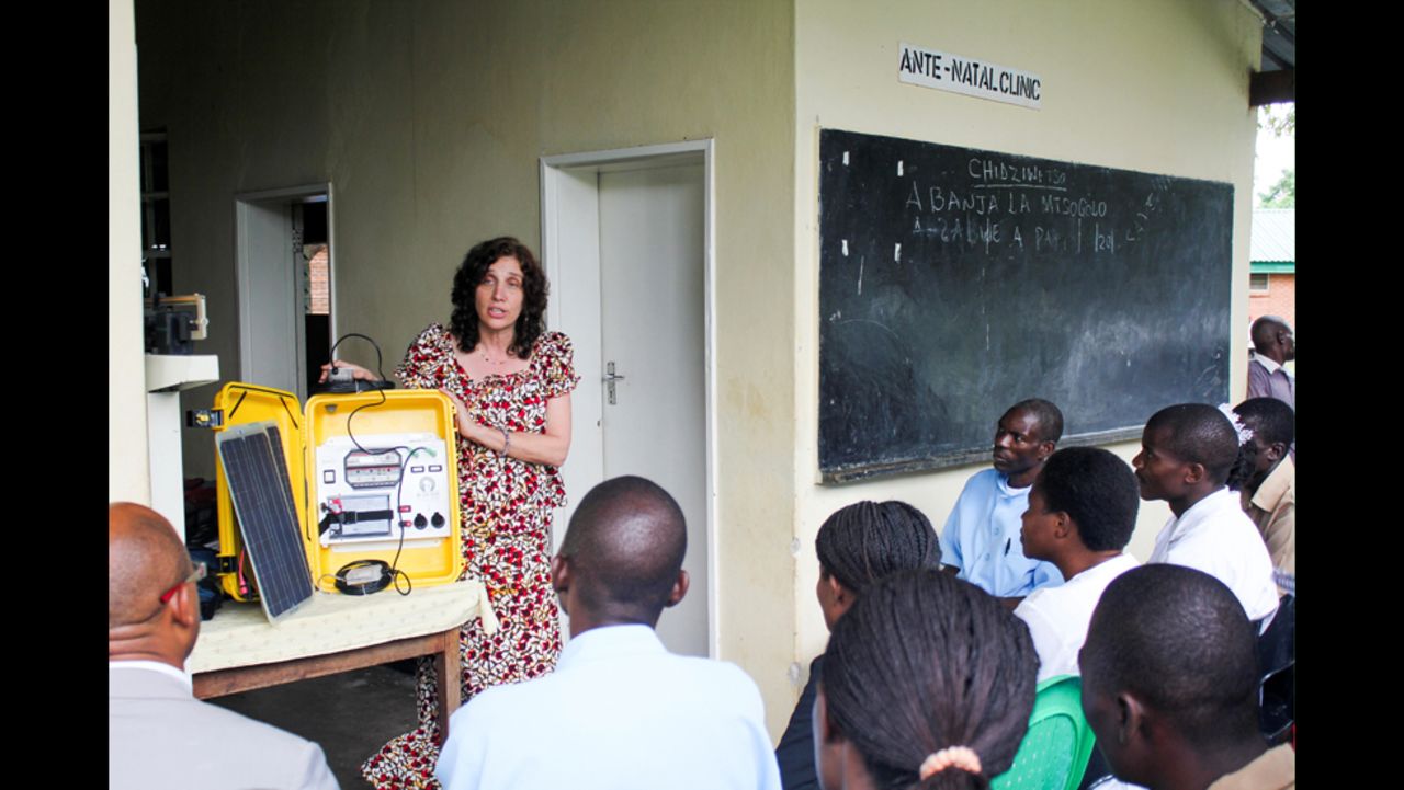 We Care Solar provides its solar suitcase, along with training and installation, to hospitals and clinics for free. Each solar suitcase costs $1,500, which the nonprofit funds through grants and support from partner organizations and sponsors.