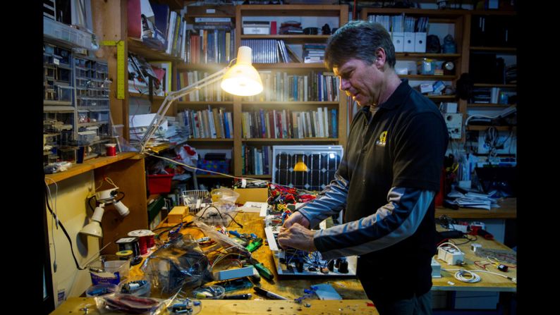 Over time, the solar suitcase has become simpler in design. "We got to something that was really rugged, simple to use, portable and that we knew would really work in harsh environments," Stachel said.
