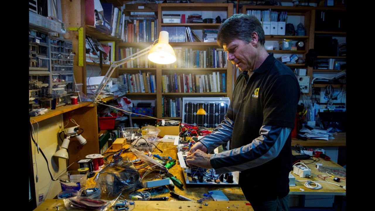 Over time, the solar suitcase has become simpler in design. "We got to something that was really rugged, simple to use, portable and that we knew would really work in harsh environments," Stachel said.