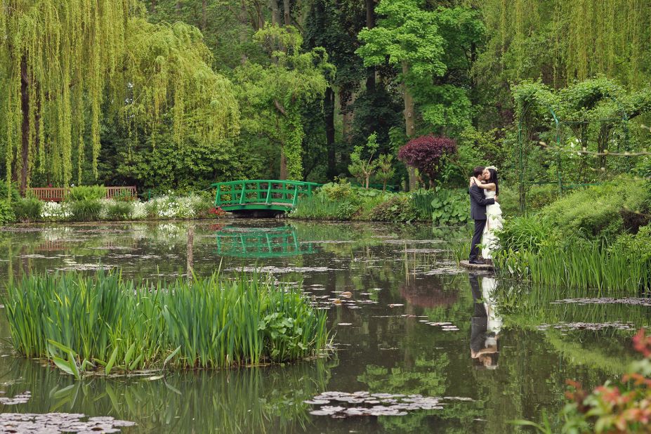 Claude Monet bought a house and land in the village of Giverny, France, in 1890 and created the Monet Garden to provide inspiration for his art.