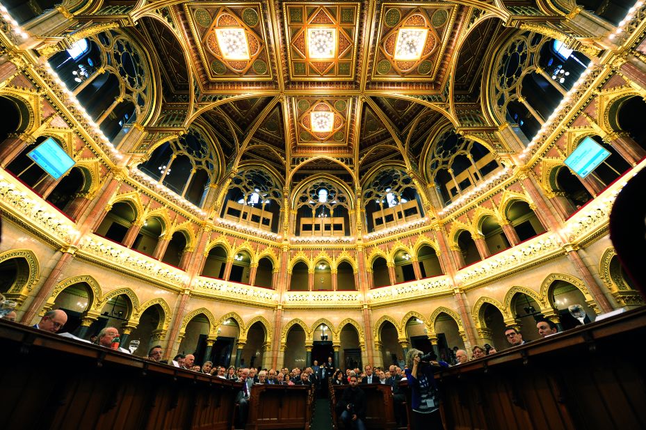 "One of the most beautiful legislatures in the world, a cathedral of democracy." You don't often hear that about a parliament building, but that's how British politician-turned-broadcaster Michael Portillo described Budapest's Parliament.