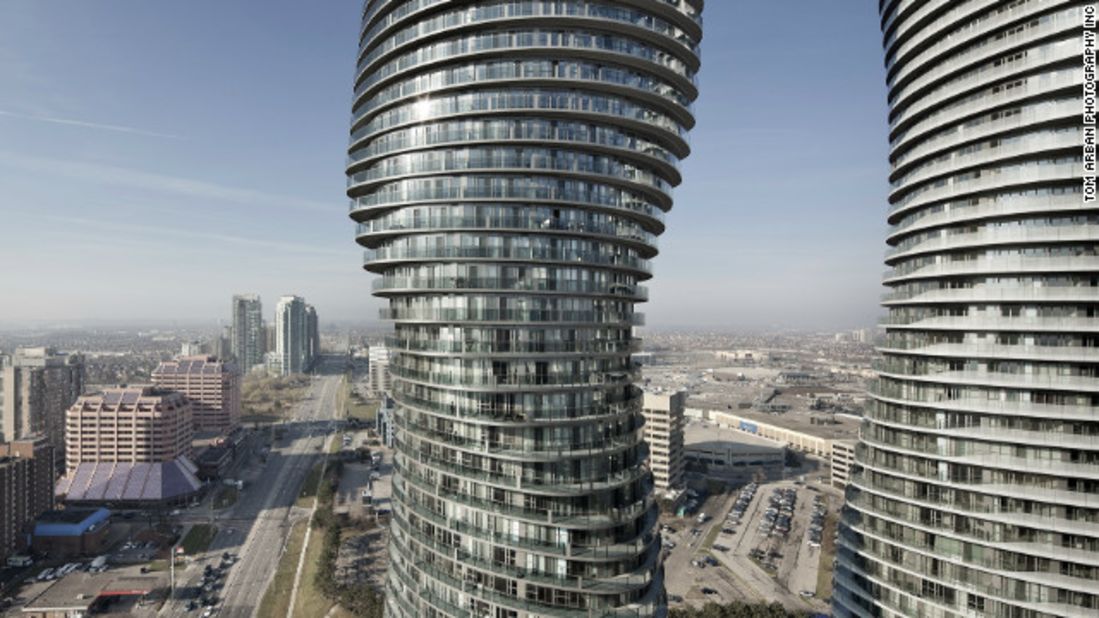 Creators of the Absolute World Towers 1 & 2 in Mississauga, Canada, were not shy to admit the inspiration behind their design: Marilyn Monroe's shapely curves. The buildings, which were also nicknamed after the iconic actress, were voted the best skyscraper completed in 2012.