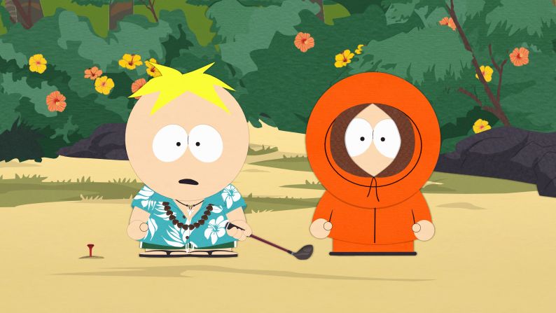 Is there any character on TV who's died as often as poor Kenny on "South Park"? <a href="index.php?page=&url=http%3A%2F%2Fwww.buzzfeed.com%2Fjamesged%2Fevery-single-death-of-kenny-ever-41ea" target="_blank" target="_blank">The hooded kid has met his maker</a> via death by tree, chicken pox, mosh pit and even giant bird. <a href="index.php?page=&url=http%3A%2F%2Fwww.southparkstudios.com%2Fnews%2Fstc0dg%2Fhow-many-times-has-kenny-died" target="_blank" target="_blank">By some counts</a>, Kenny has bid farewell roughly 89 or 90 times. 