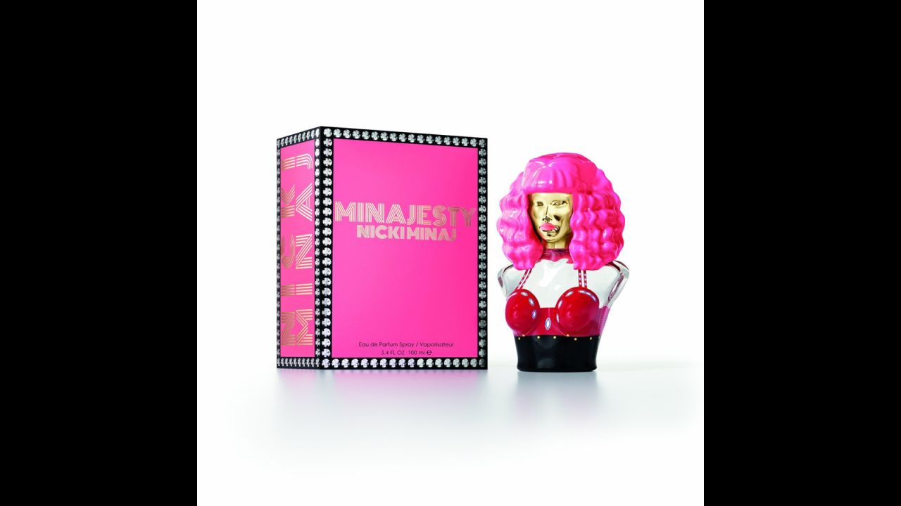 <em>If you want to smell "Fly" ... </em>try<strong> Minajesty by Nicki Minaj</strong>. These days, you haven't made it as a celebrity until you have your own fragrance, so Minaj has followed the sweet-smelling path of Lady Gaga (Fame), Katy Perry (Purr, Killer Queen) and Britney Spears (Curious, Fantasy). Minajesty is Minaj's second offering, after Pink Friday. The scent evokes "luscious fruits and luxurious fresh florals, draped in creamy vanilla and pure musk," according to its website. (Available at department stores and online)