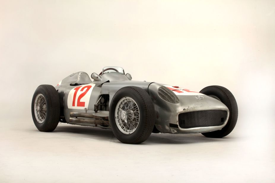 In July, Bonhams sold a 1954 Mercedes-Benz W196 for $32 million,  a new record price for any car sold at auction. The race car was driven by five-time F1 world champion Juan Manuel Fangio. 
