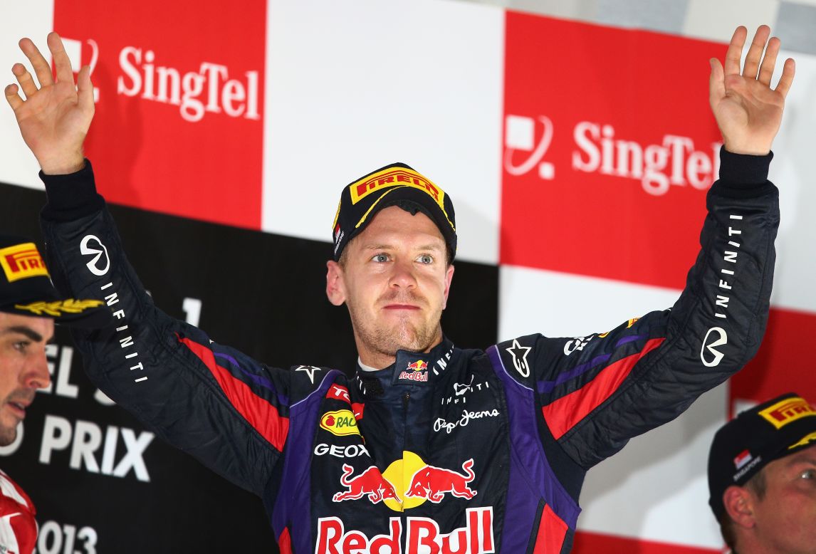 Not everyone has been so happy about Vettel's dominace. The German was booed on the podium after another dominant victory at the Singapore Grand Prix.