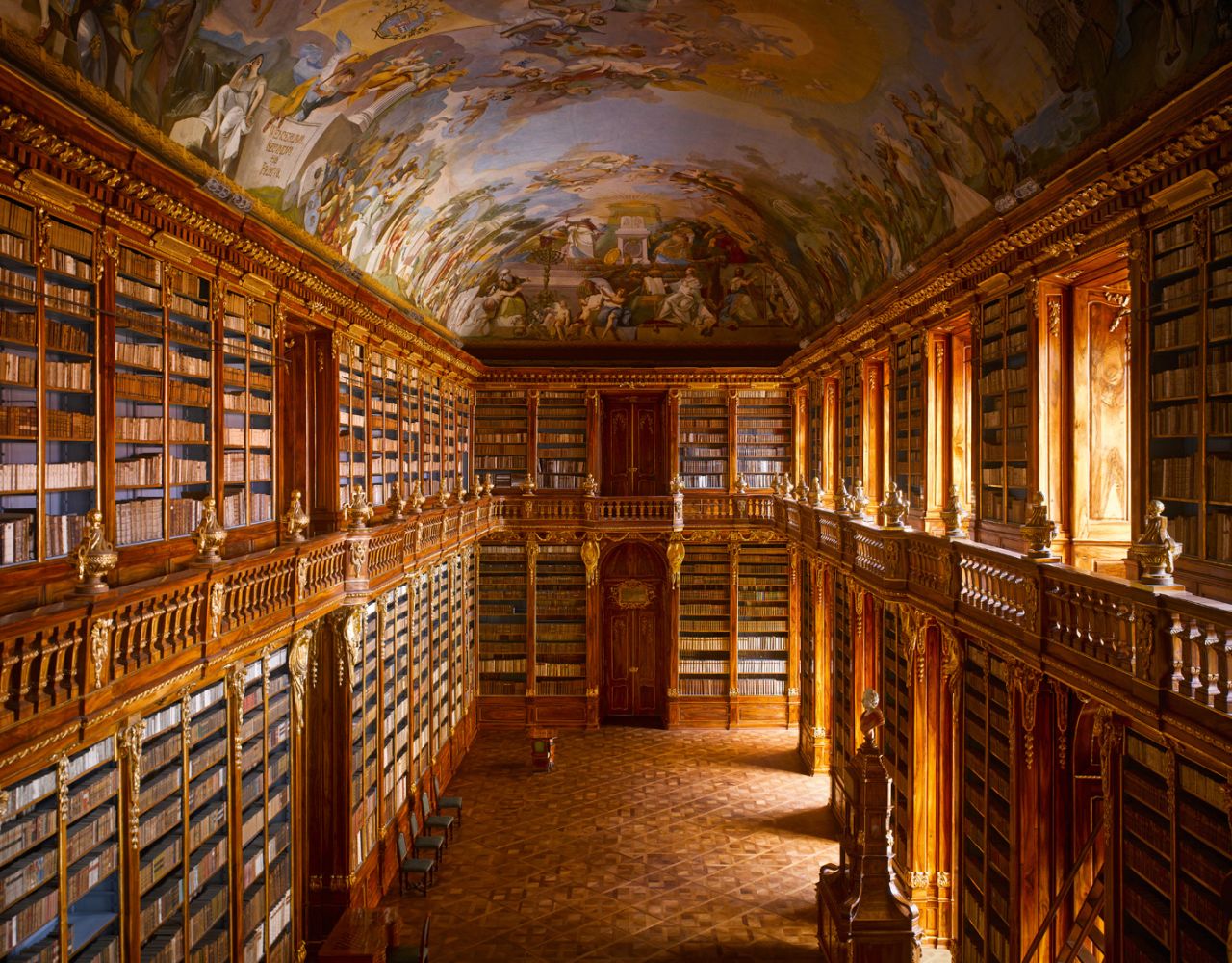 Biblioteca del Monasterio de Strahov, Praga, República Checa.