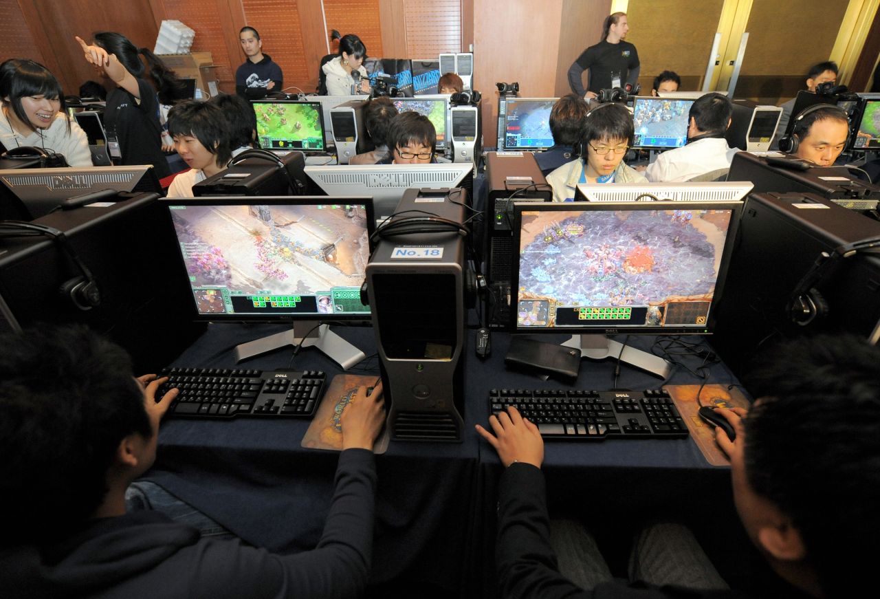 In South Korea, Starcraft is actually a career -- a potentially lucrative one, with hundreds of thousands of dollars in earnings and endorsements possible. The game is so popular that the country was selected as test market for Starcraft 2. 