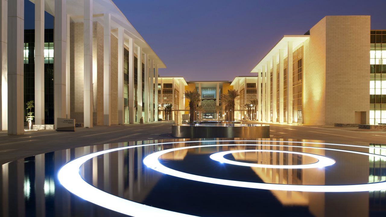 The thoroughly modern campus of Princess Nora bint Abdulrahman University in Saudi Arabia designed by Perkins + Will.