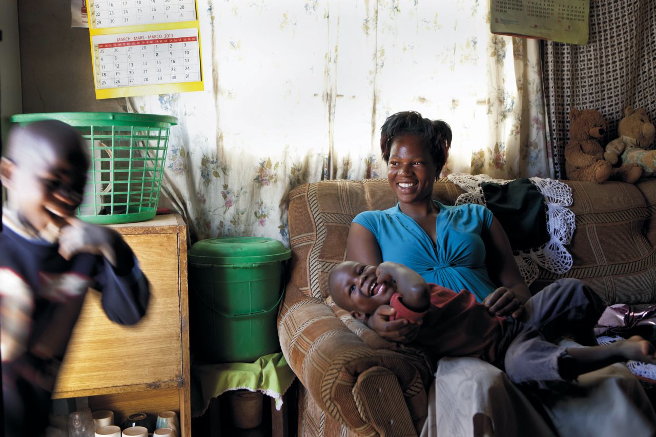 Today, about 80% of Zambians who need HIV treatment are receiving it. Linda Phiri, 29, began treatment five years ago and has since given birth to two children who are free of HIV. 