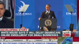 lead lkl acosta Obamacare delayed for small businesses _00000316.jpg
