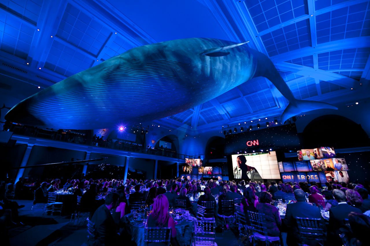 The show was held at the American Museum of Natural History in New York. Celebrities were on hand to honor the Heroes, who receive $50,000 for making the top 10.