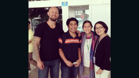 Three CNN Heroes -- Doc Hendley (2009), Efren Penaflorida (2009) and Robin Lim (2011) -- are helping in the Philippines.
