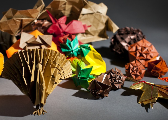 MIT geeks create an origami Thanksgiving | CNN Business