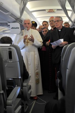 Sitting next to the Pope would be an honor. For everyone else, please leave the religious evangelism at the gate.