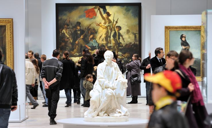 This month marks one year since Louvre-Lens opened. The minimalist museum, in the town of Lens, displays hundreds of masterpieces on loan from the Louvre in Paris -- including Eugene Delacroix's "Liberty Leading the People" (pictured). 